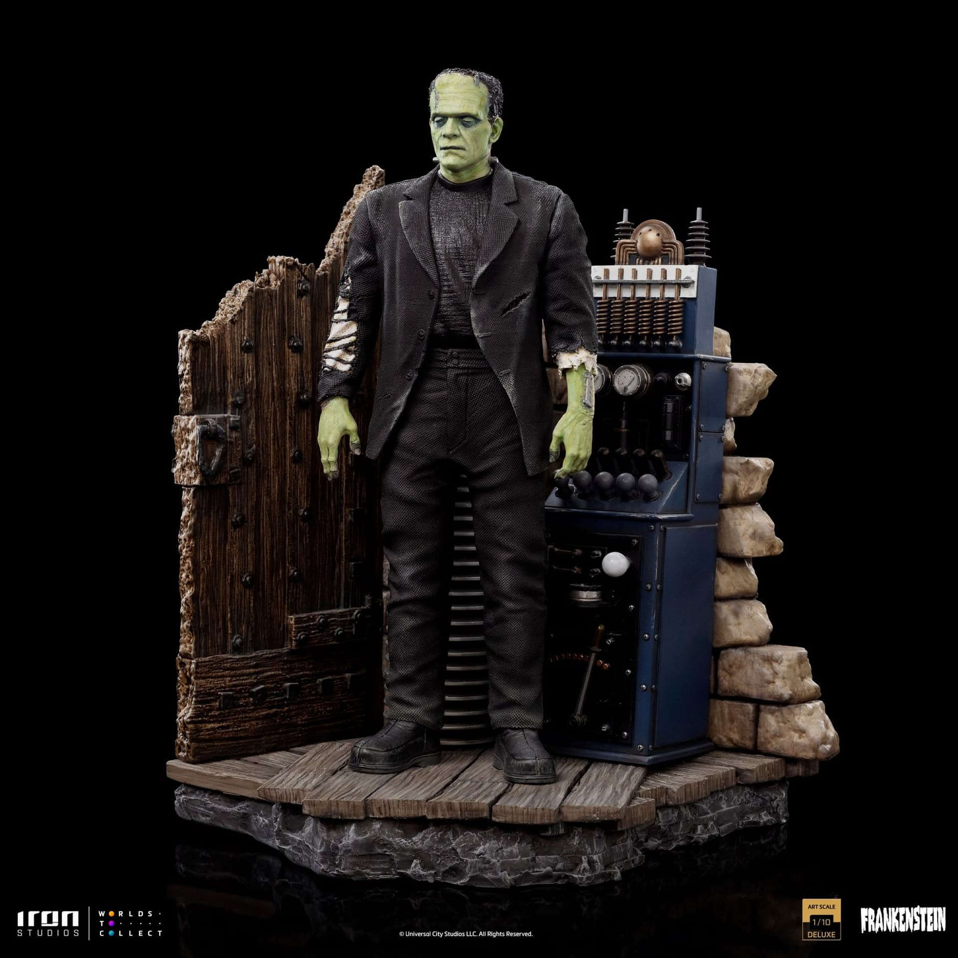 Universal Monsters Frankenstein is Alive Once More with Iron Studios 