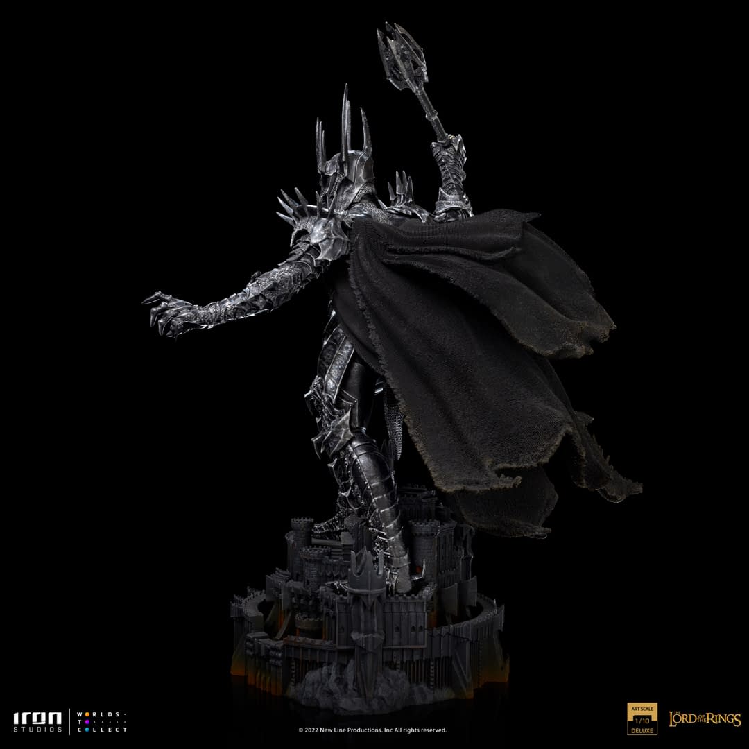 The Lord of the Rings Sauron Rises Once More with Iron Studios 
