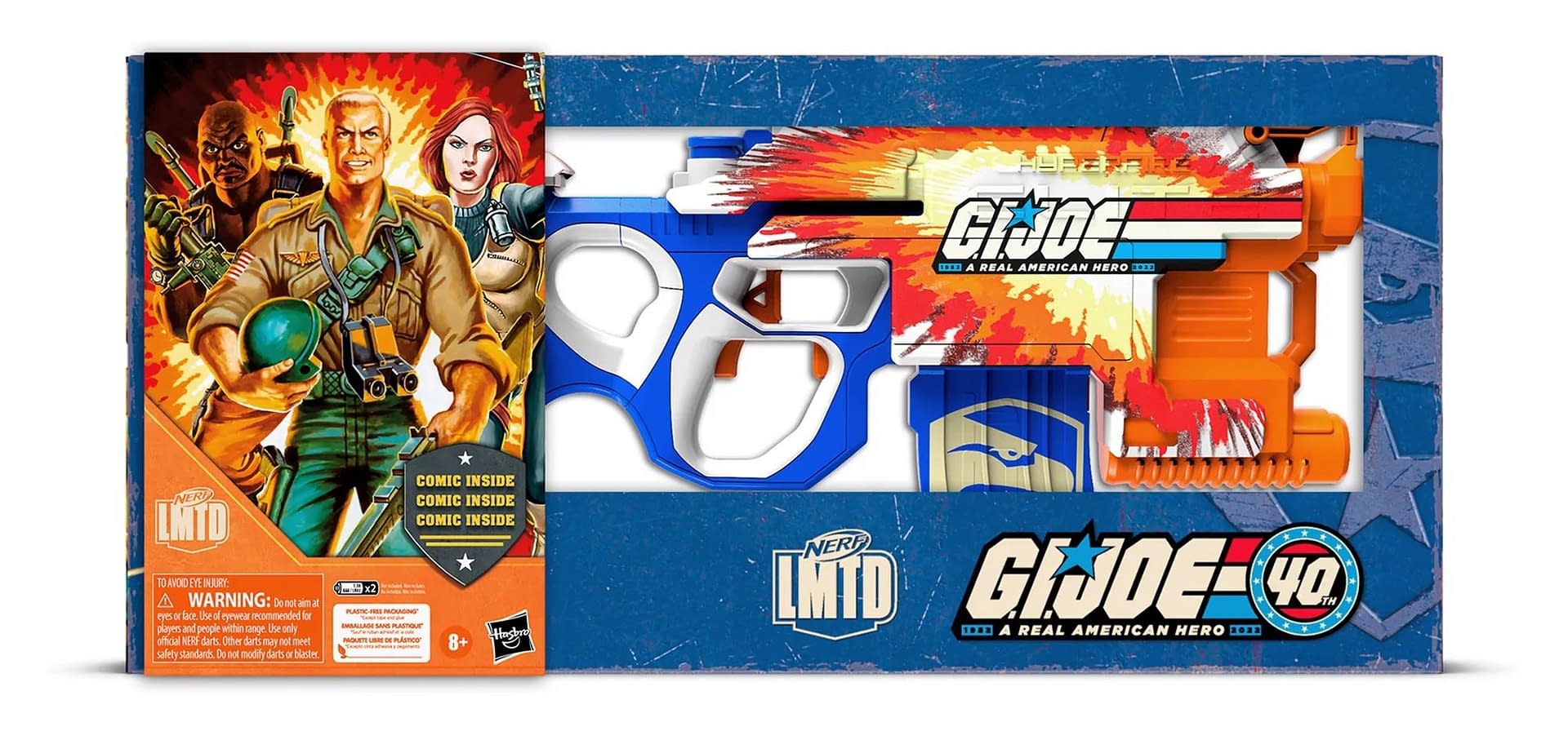 NERF LMTD Announces Limited Edition G.I. Joe GI-40 Blaster