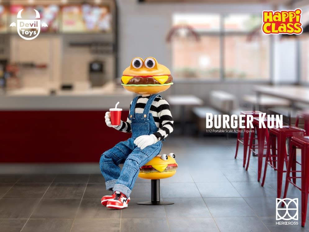 Devil Toys Announces Burger Kun and Mech Kun Happi Class Figures 