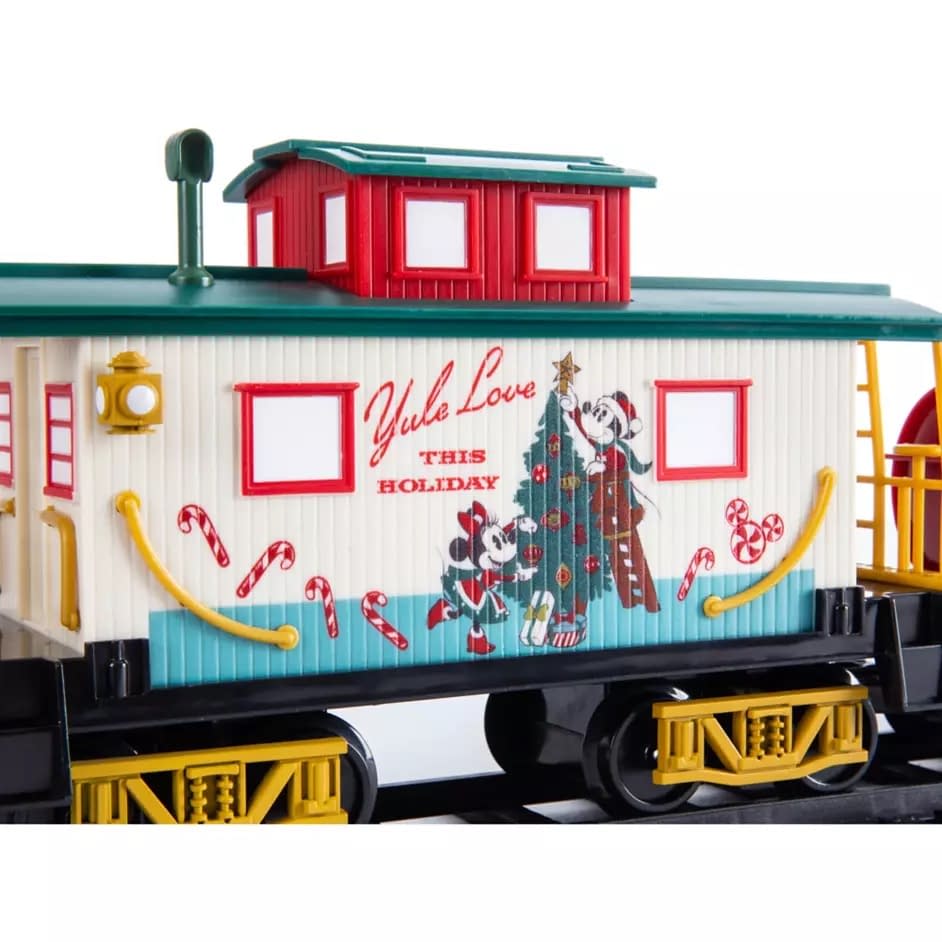 All Abroad Disney's Mickey Mouse and Friends Holiday Train Set 