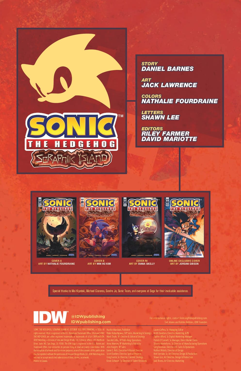 Sonic Tales: IDW's Sonic The Hedgehog #10