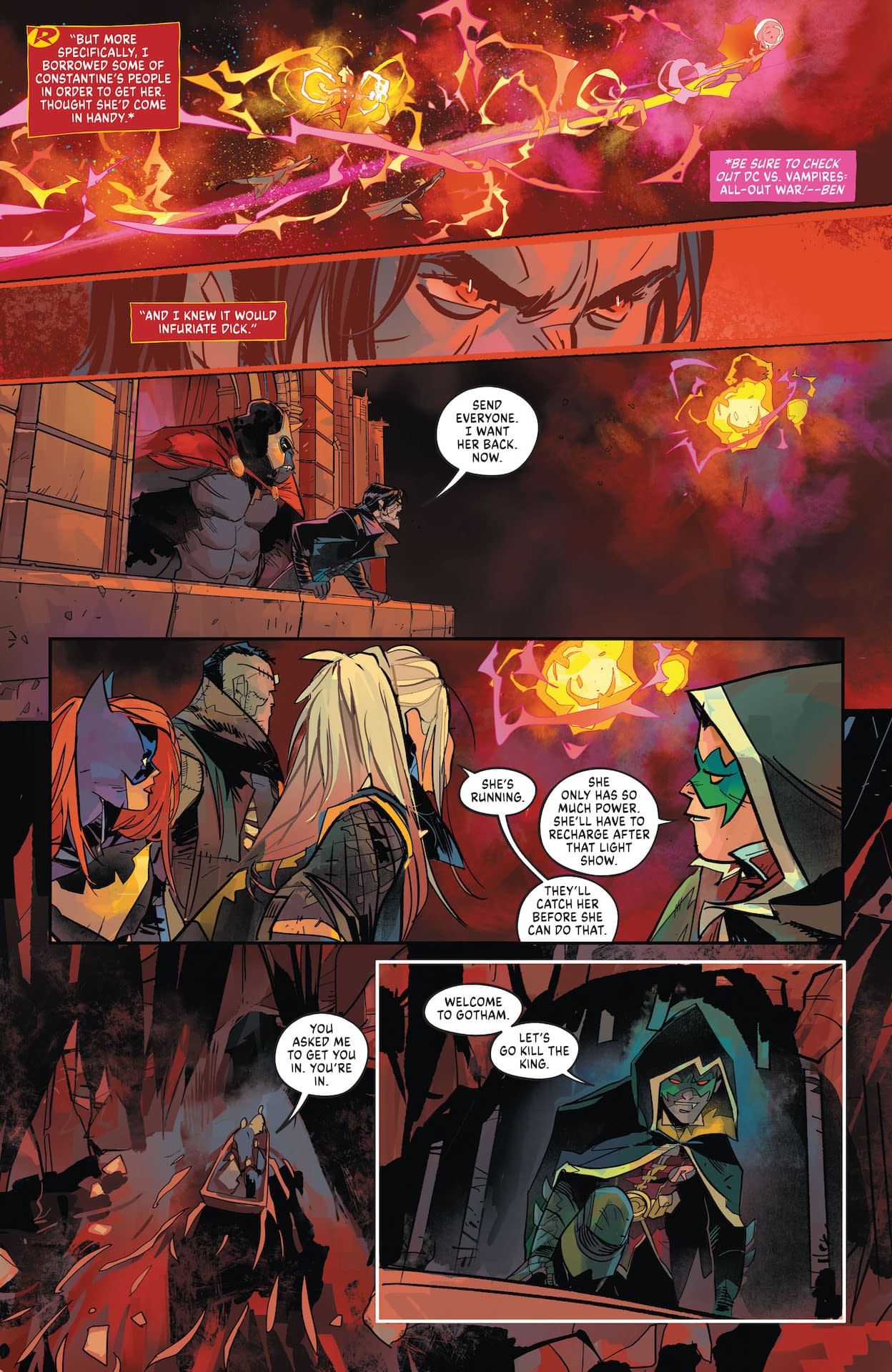 DC vs. Vampires #10 Preview: Welcome to Gotham