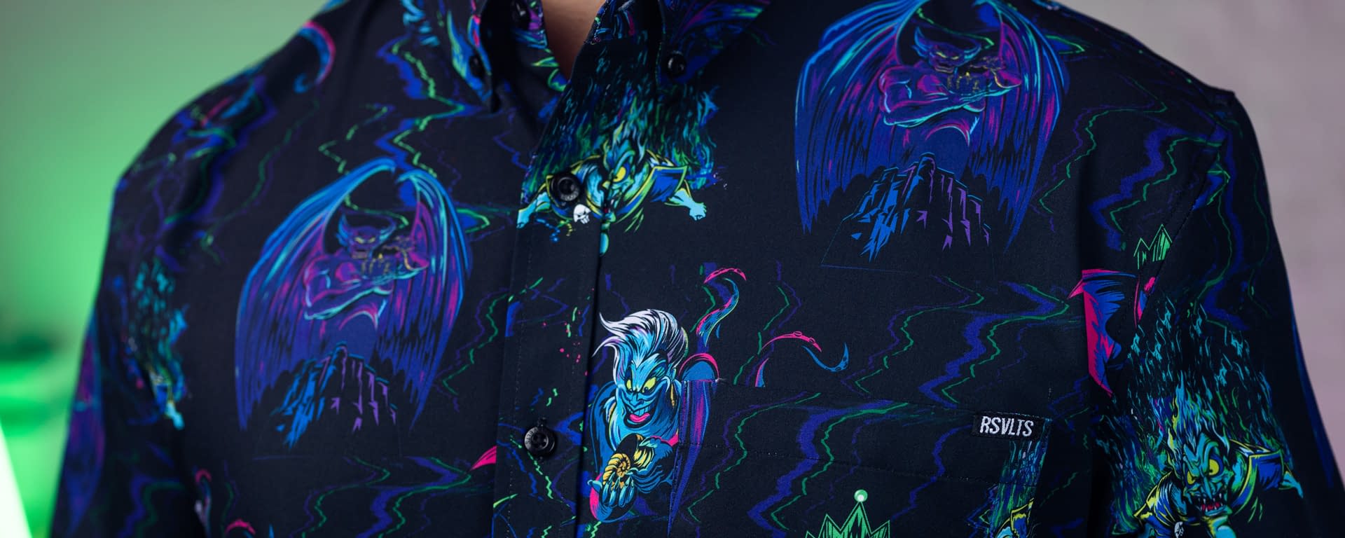 Disney Villains Rise with RSVLTS Newest Spooky Shirt Collection 