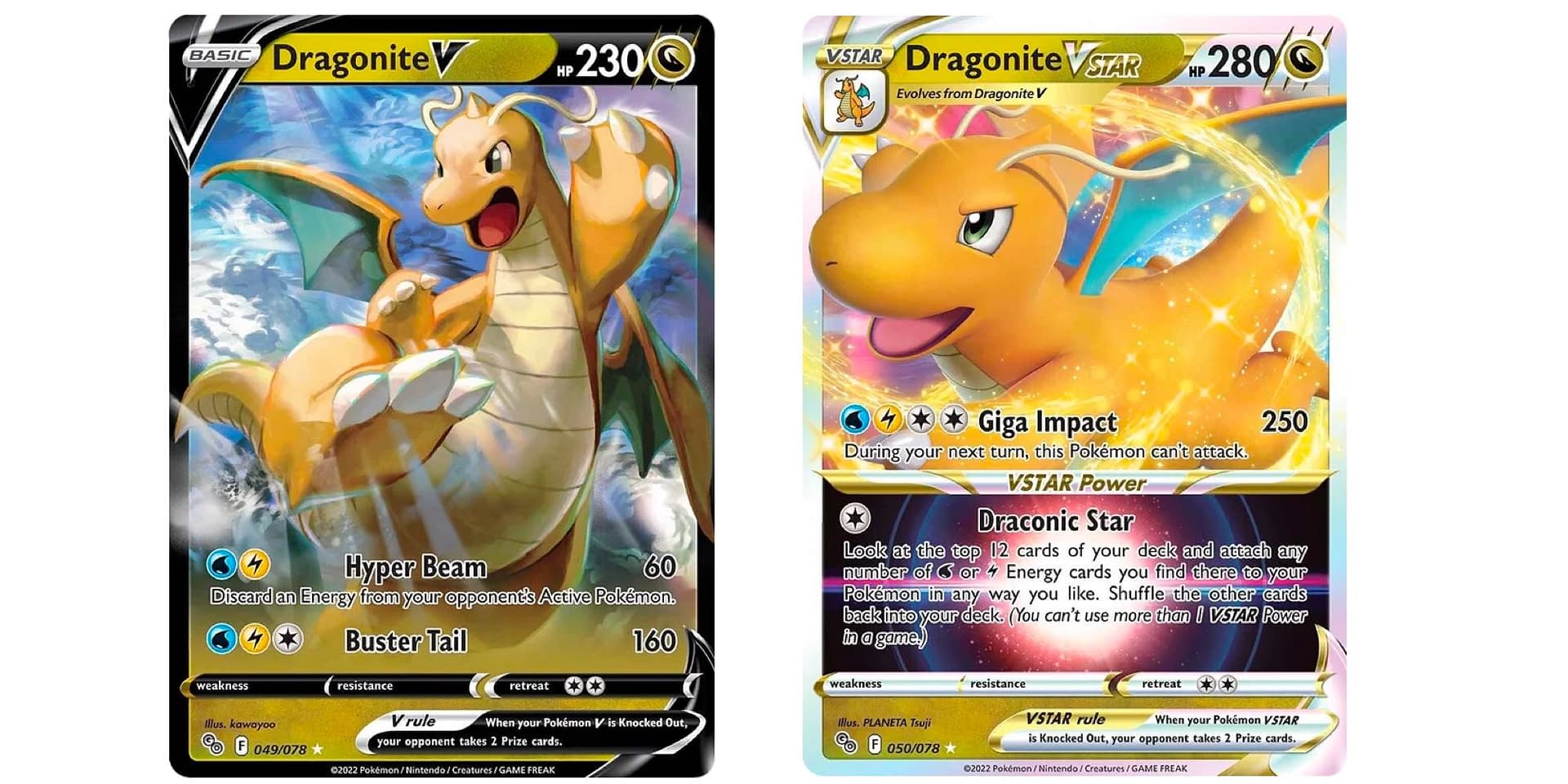 The Cards Of Pokémon TCG: Pokémon GO Part 15: Dragonite VSTAR