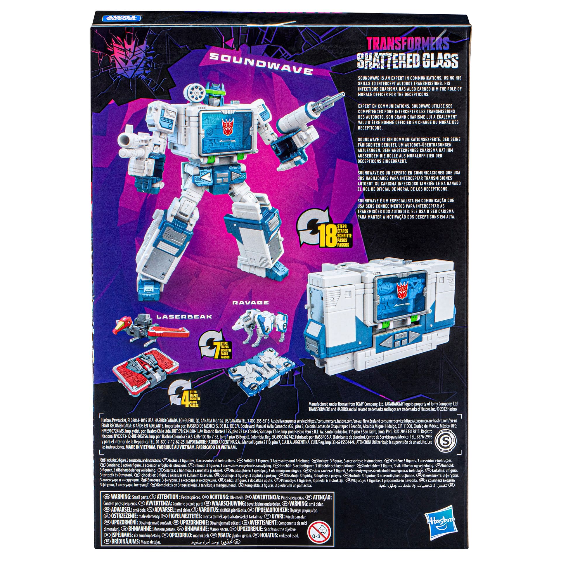 Transformers Soundwave Enters Shattered Glass with Hasbro 