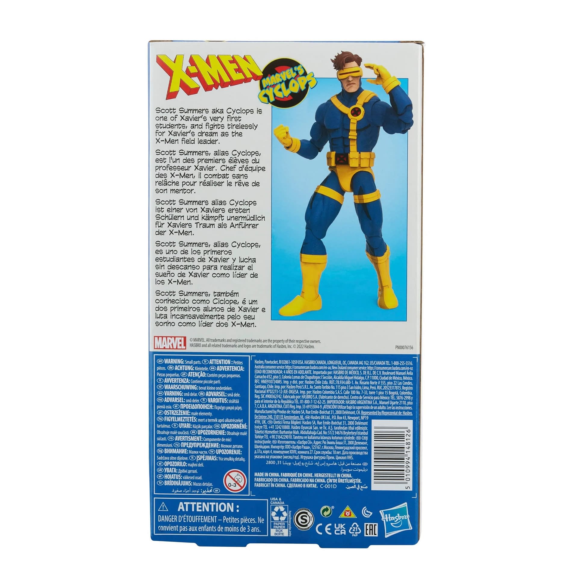 Cyclops is Hasbro's Next X-Men the Animated Series VHS Legends Figure 