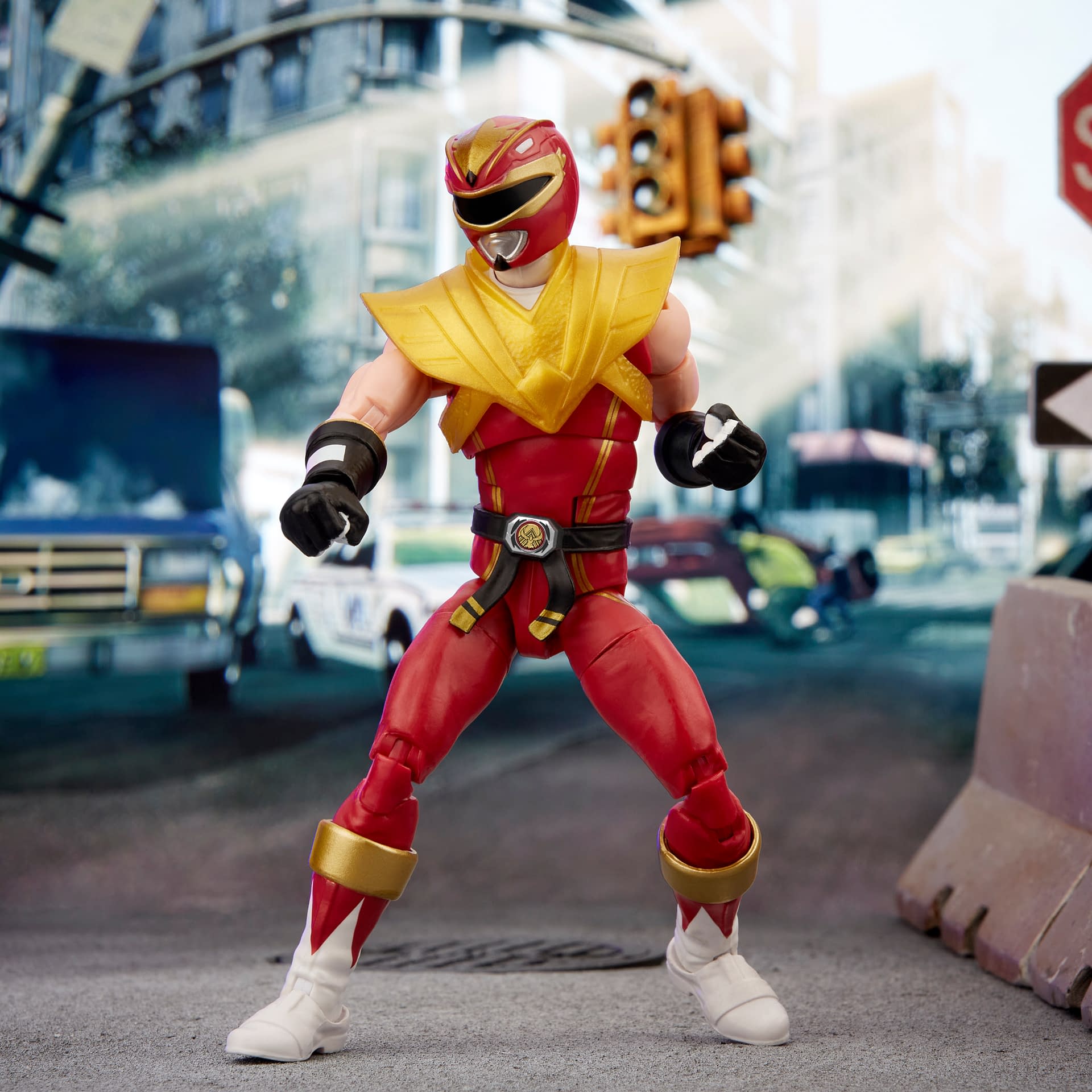 It's Morphin Time For Street Fighter Ken with New Power Rangers Figure 