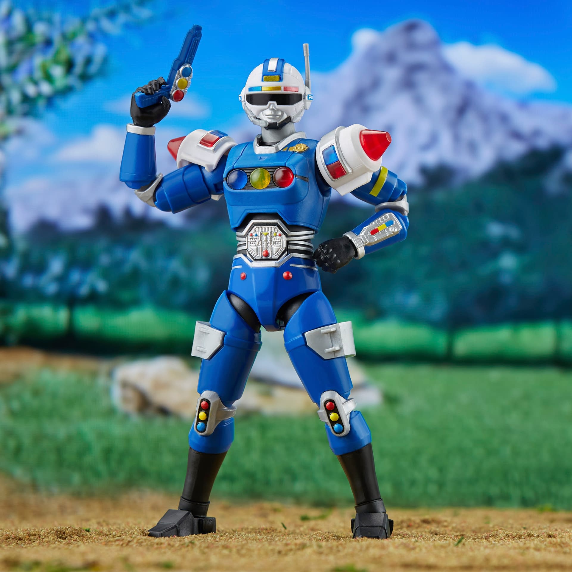 Power Rangers Turbo Blue Centurion Brings Law and Order to Hasbro 