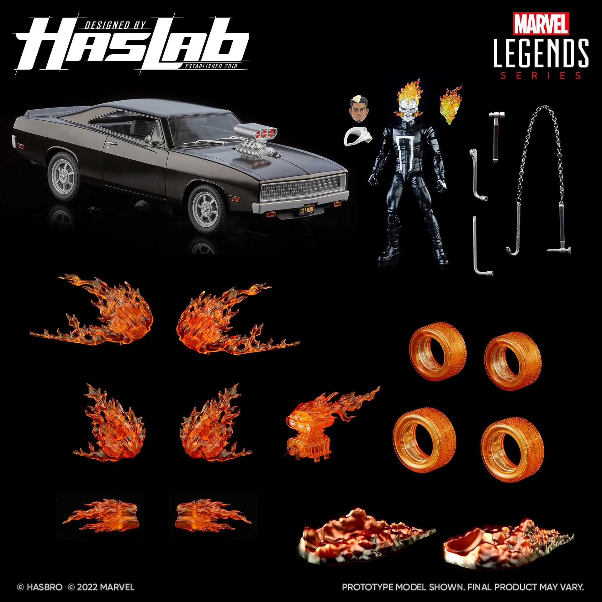 Hasbro Gives Ghost Rider HasLab One Final Push with Daimon Hellstrom 