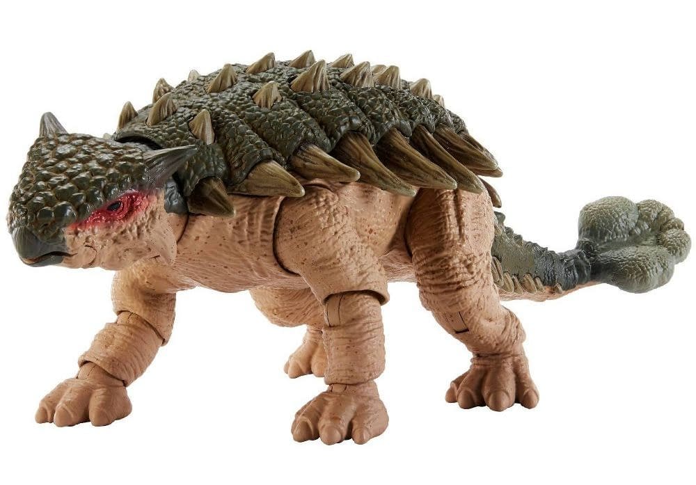Jurassic Park III Ankylosaurus Stomps the Yard with Mattel