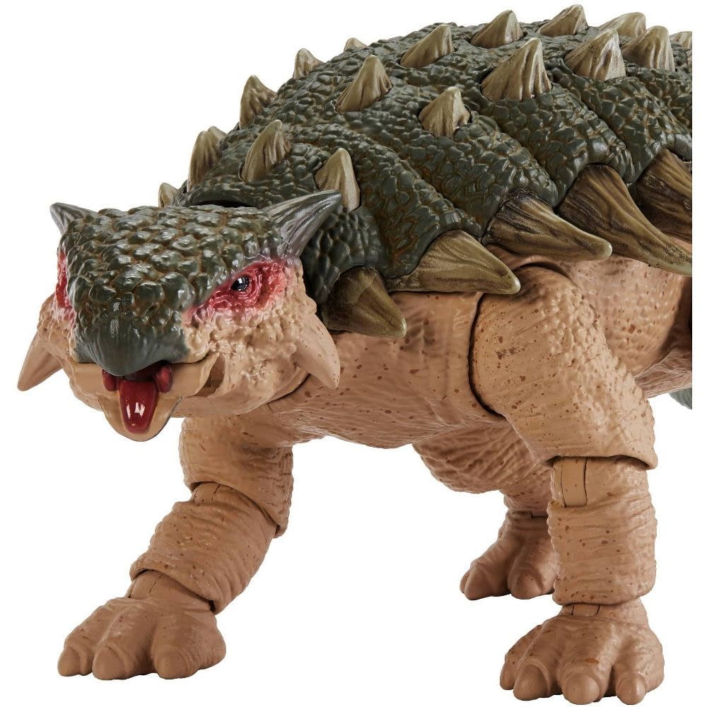 Jurassic Park III Ankylosaurus Stomps the Yard with Mattel