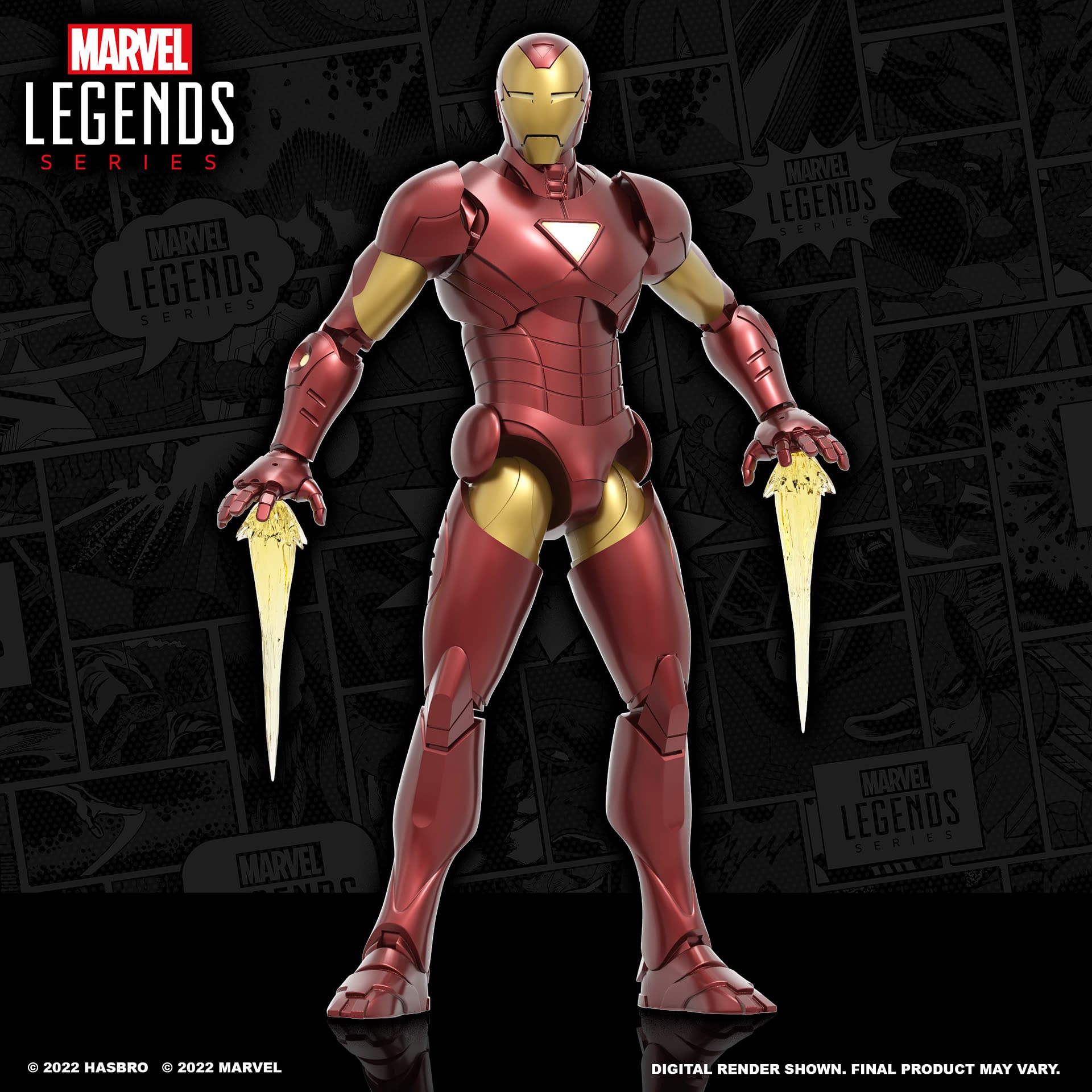 Figura Colección Marvel Legends Iron Man (Extremis)