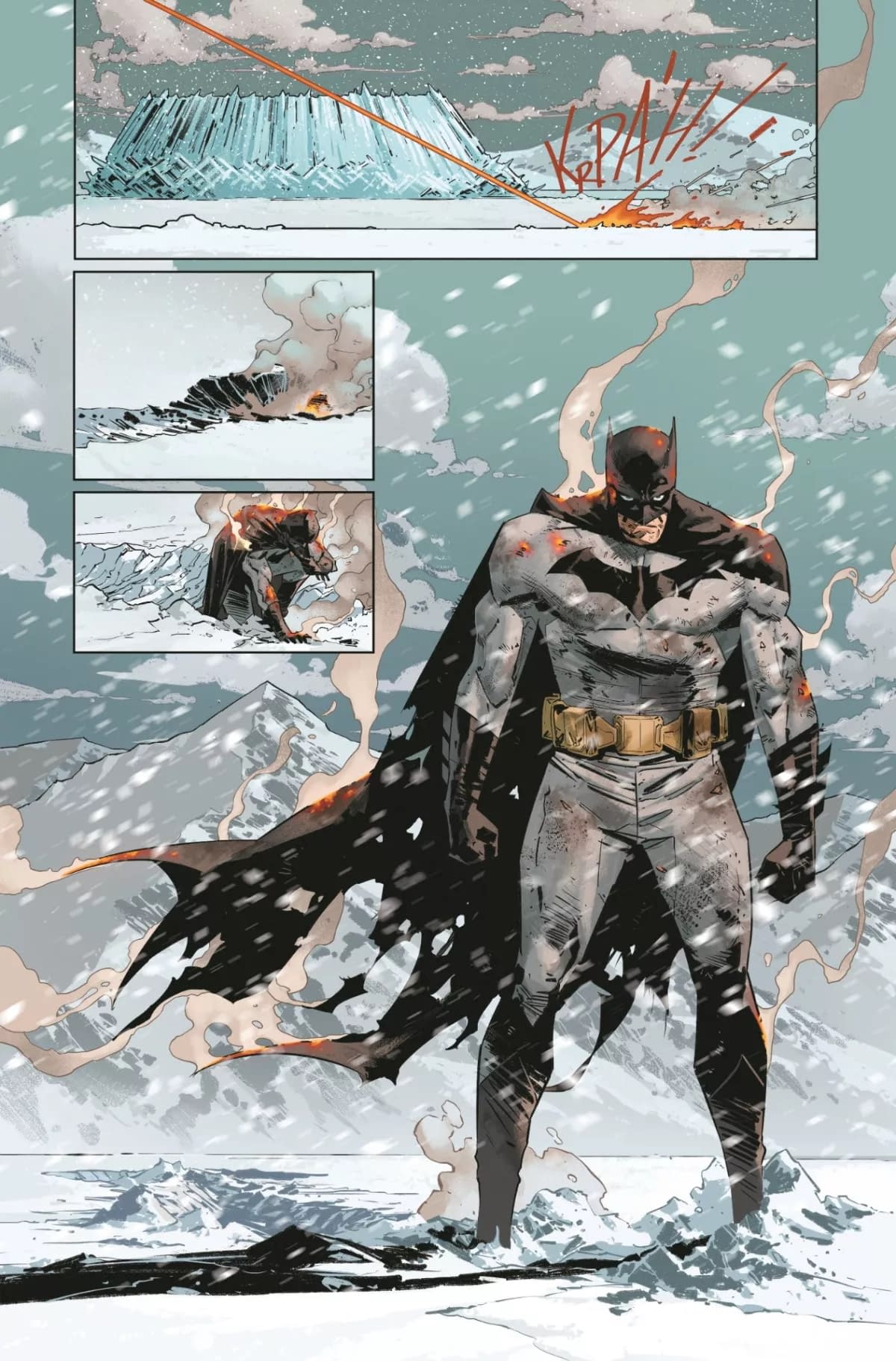An Eleven Page Preview Of Batman #130, Some Lettered, Some Not
