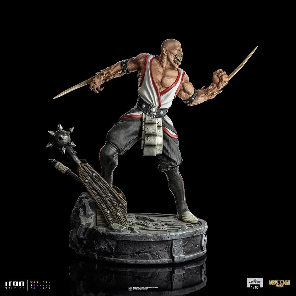 Mortal Kombat Baraka Wants a Fatality with New Iron Studios Statue