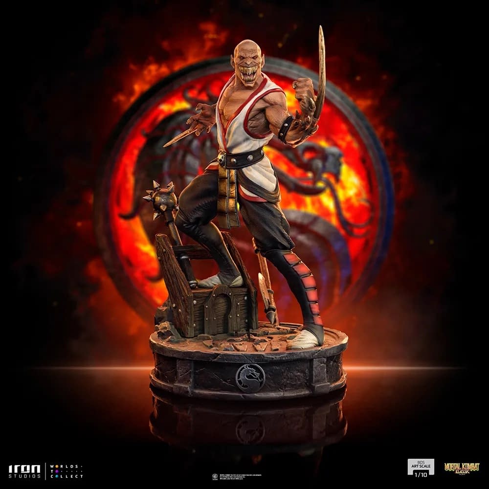 Mortal Kombat Shao Kahn statue  Statue, Character statue, Mortal kombat