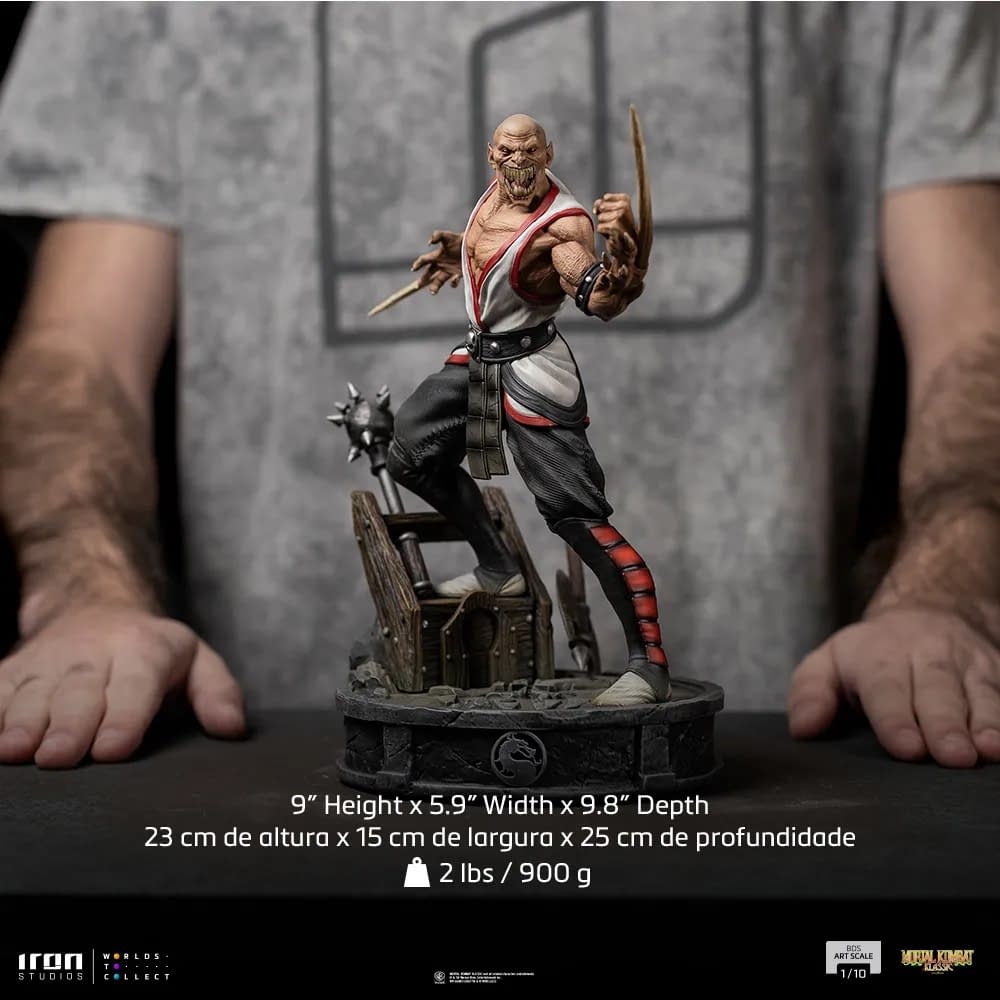 Mortal Kombat 1/12 Scale Pre-Painted Action Figure: Baraka