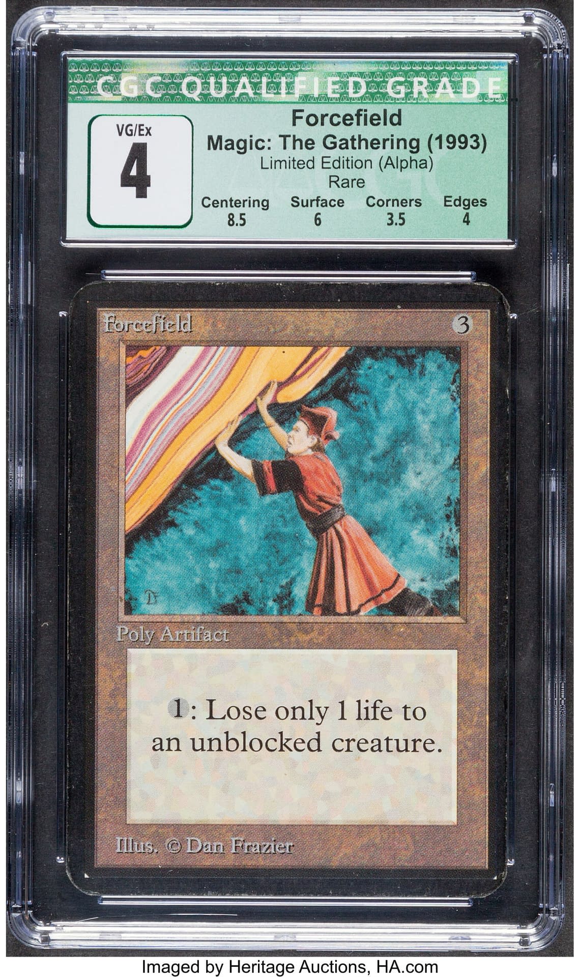 Magic: The Gathering: Alpha Forcefield Up For Auction At Heritage