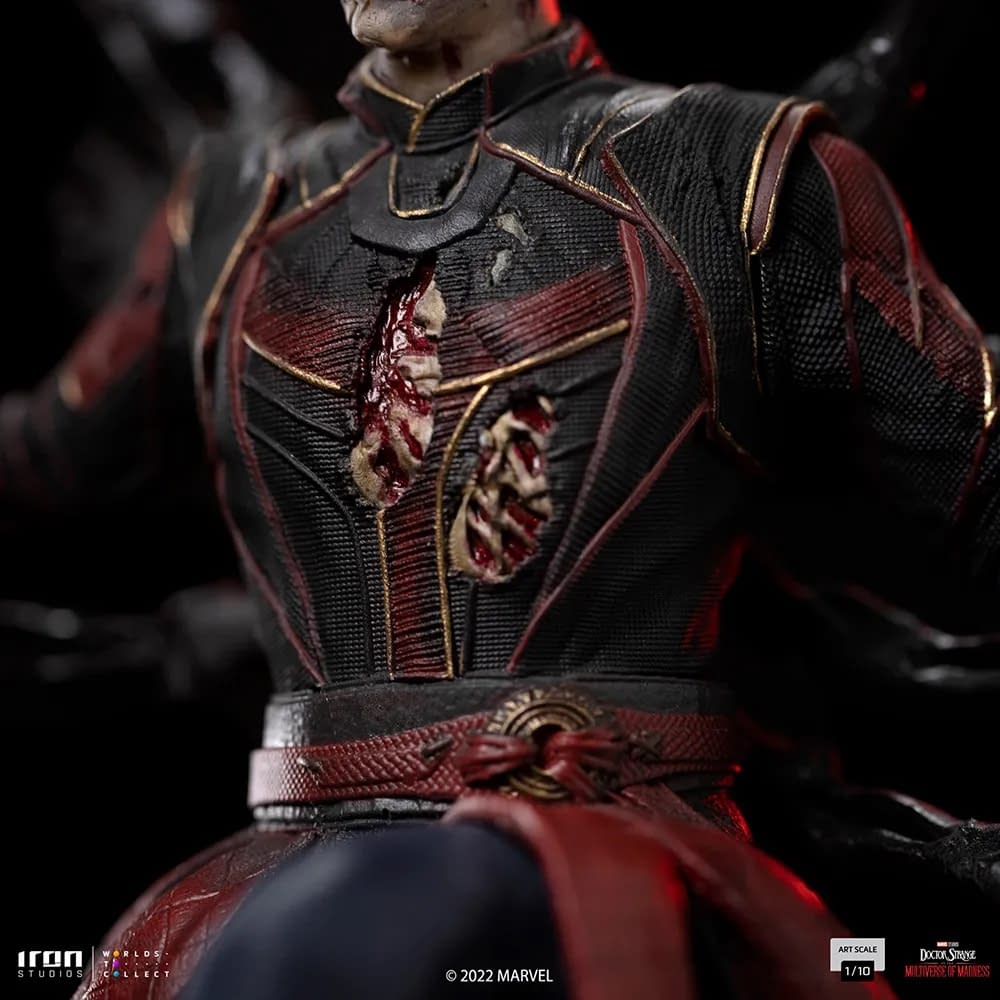 Dead Defender Doctor Strange Rises with Iron Studios Deluxe Statue
