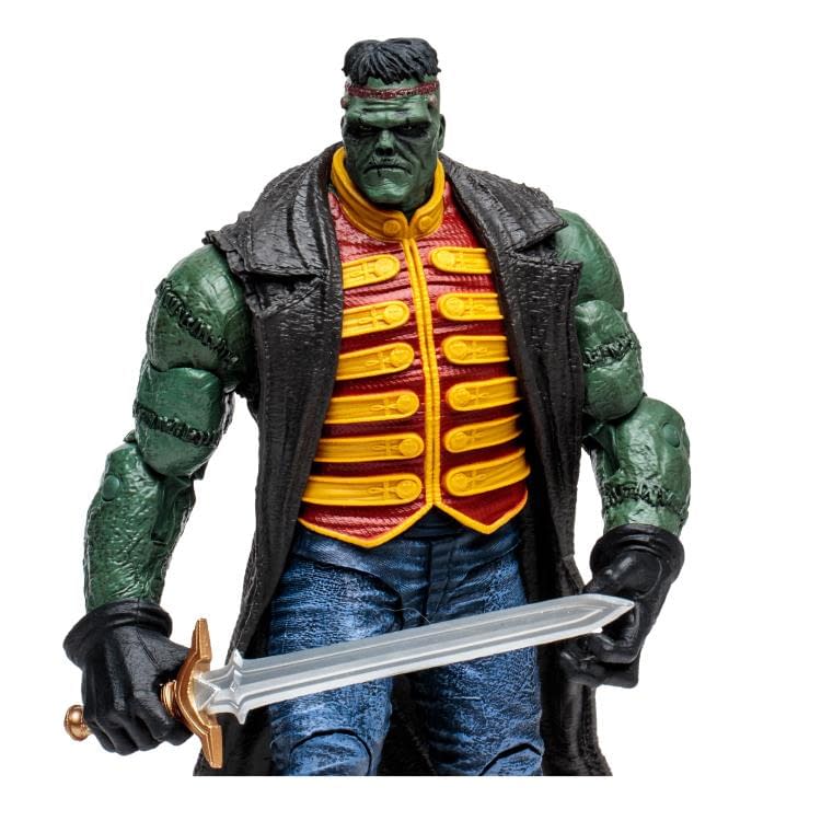 DC Comics Frankenstein Fights the Supernatural with McFarlane Toys