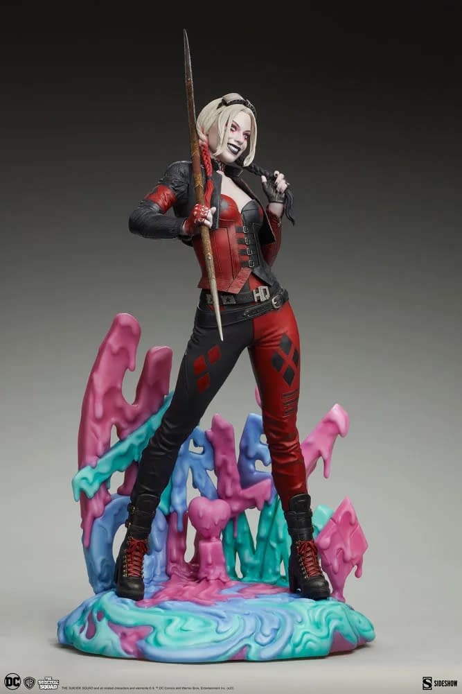 Sideshow Debuts New The Suicide Squad Harley Quinn Statue 