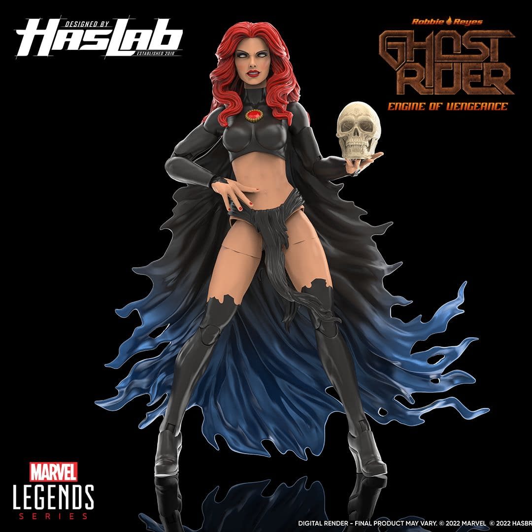 Ghost Rider Hasbro HasLab Tier Unlock - Madelyne Pryor Legends Figure
