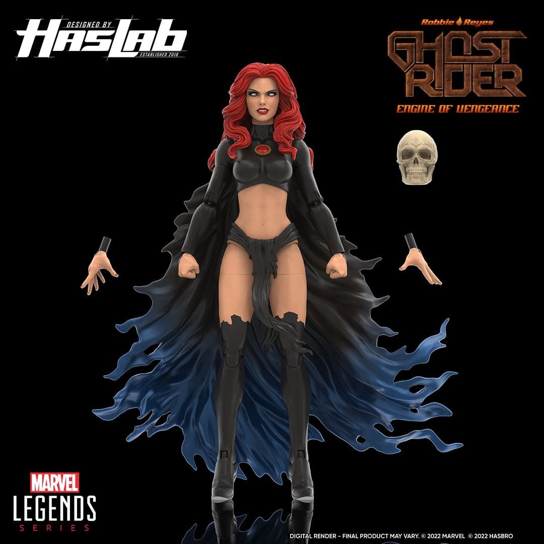 Ghost Rider Hasbro HasLab Tier Unlock - Madelyne Pryor Legends Figure