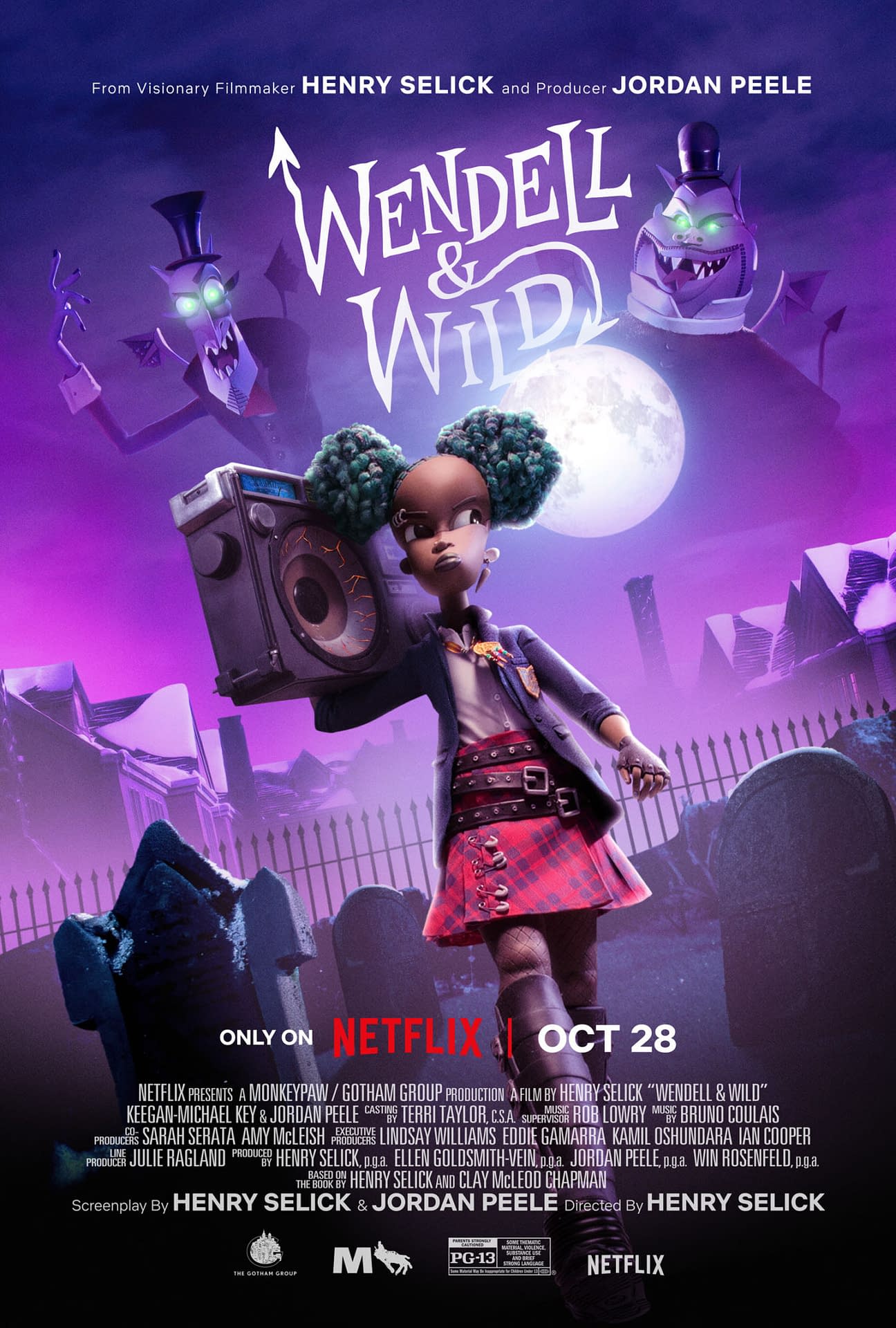 The New Trailer For Wendell & Wild Looks Absolutely Fantastic