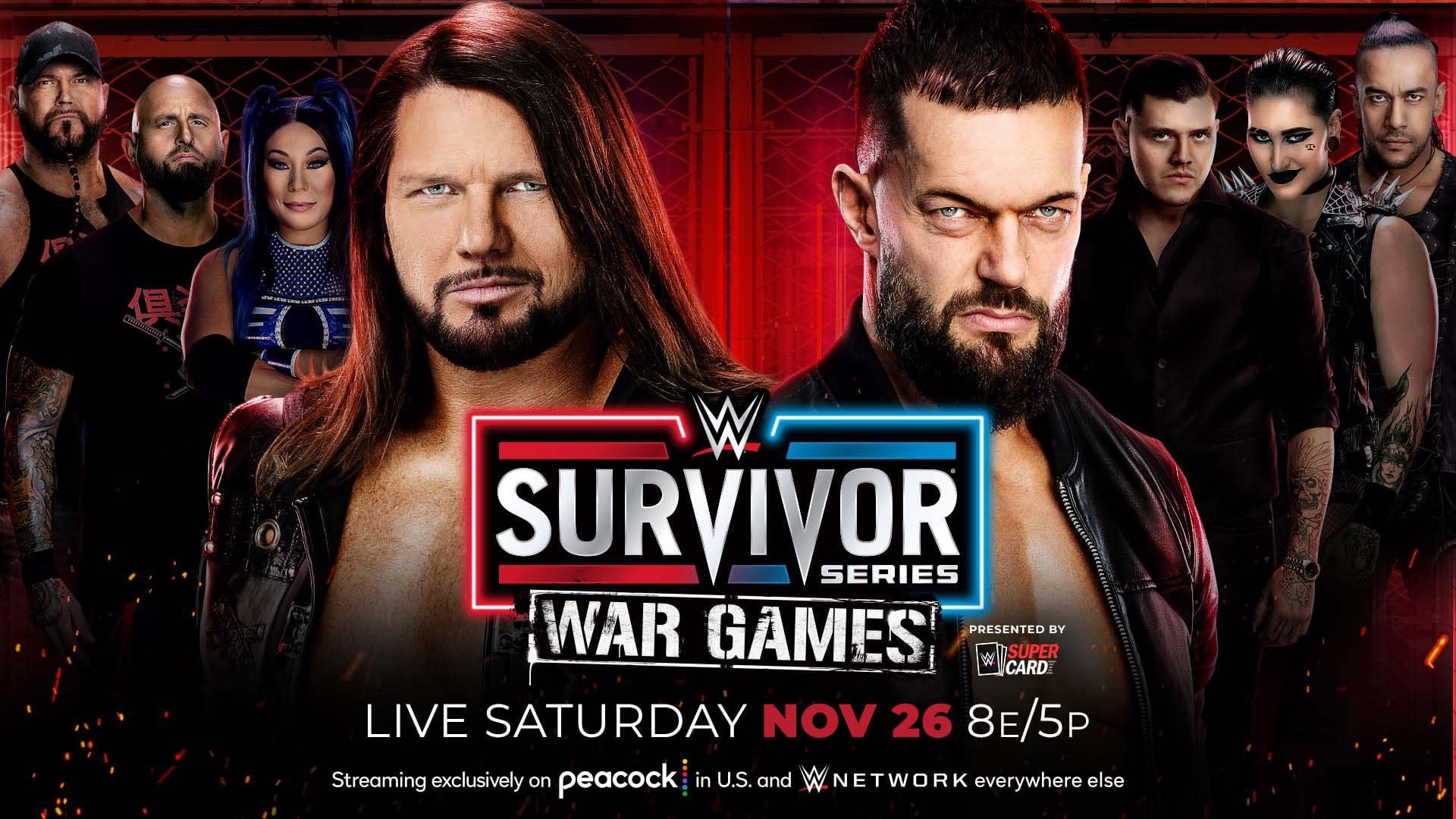 AJ Styles Defeats Finn Balor at WWE Survivor Series War Games