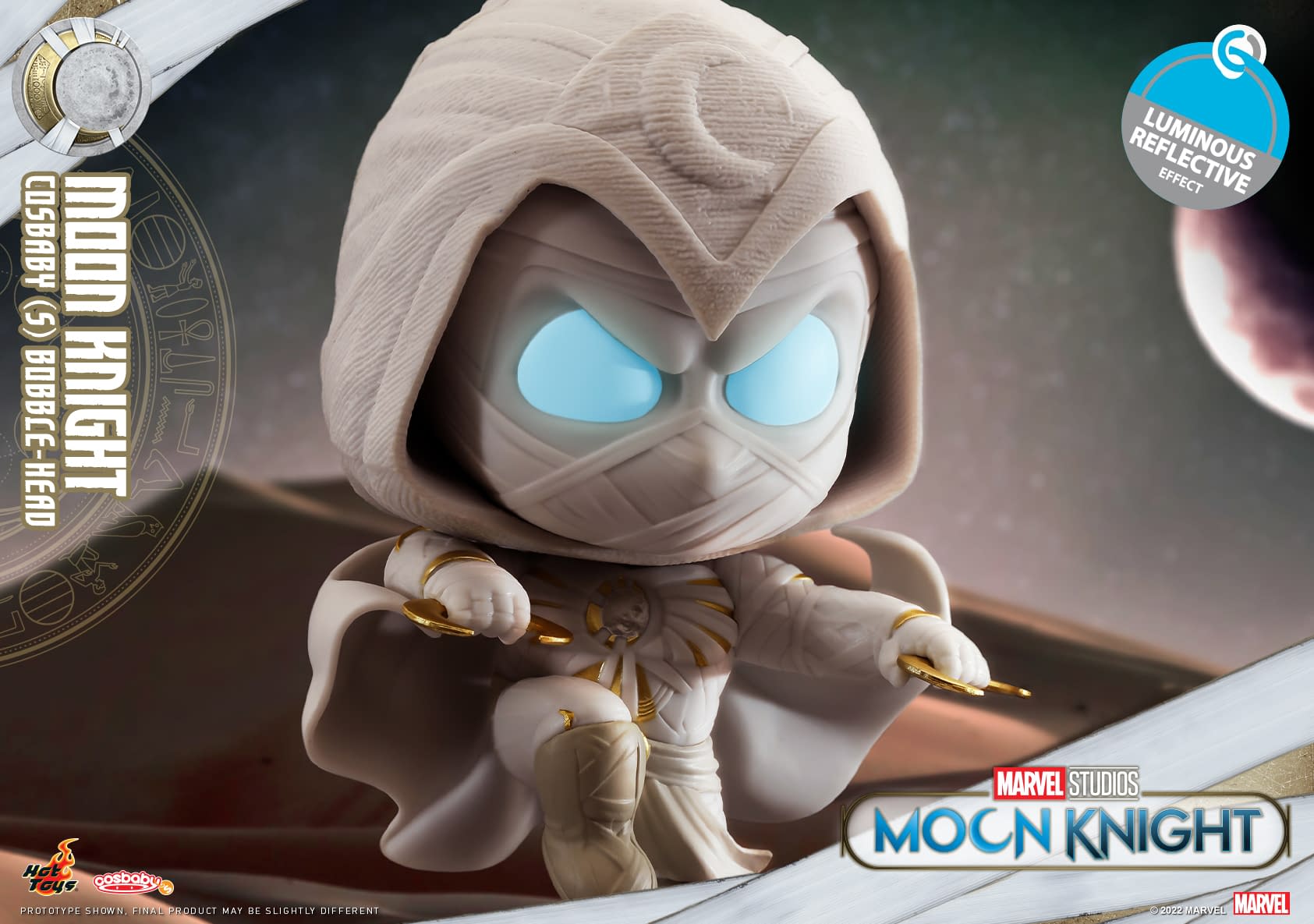 Moon Knight Receives Some Adorable Cosbaby Figures from Hot Toys   