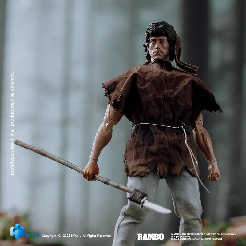Rambo: First Blood 1/12 Scale Figures Revealed by Hiya Toys