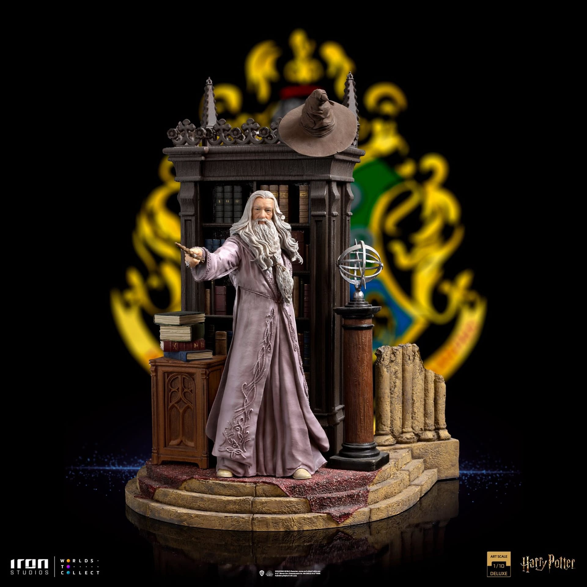 Harry Potter's Dumbledore Brings Some Magic to Iron Studios 
