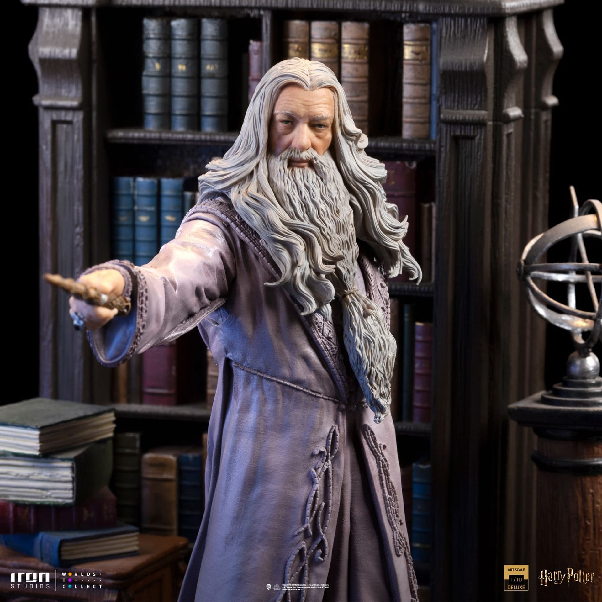Harry Potter's Dumbledore Brings Some Magic to Iron Studios 