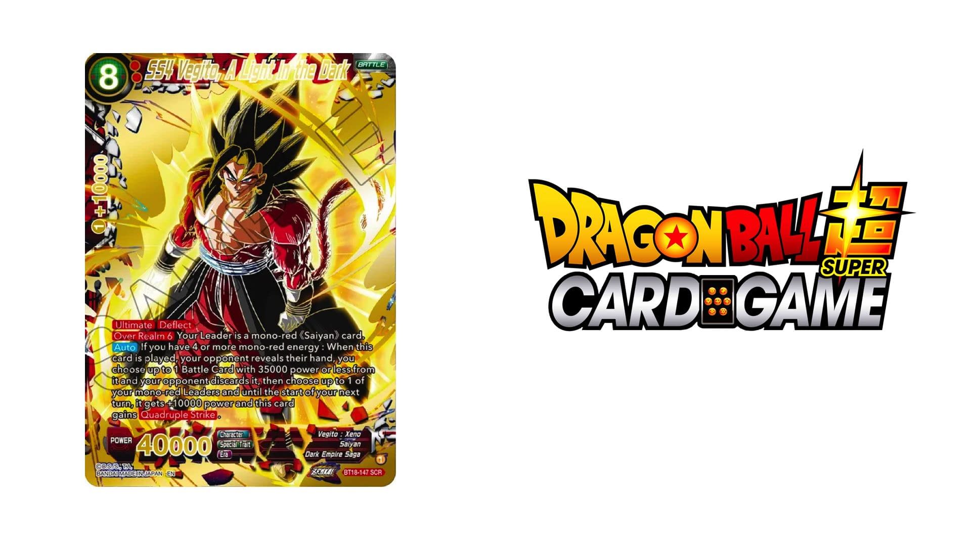 Dragon Ball Super Card Game- Ultra Instinct -Sign- Son Goku (SPR)