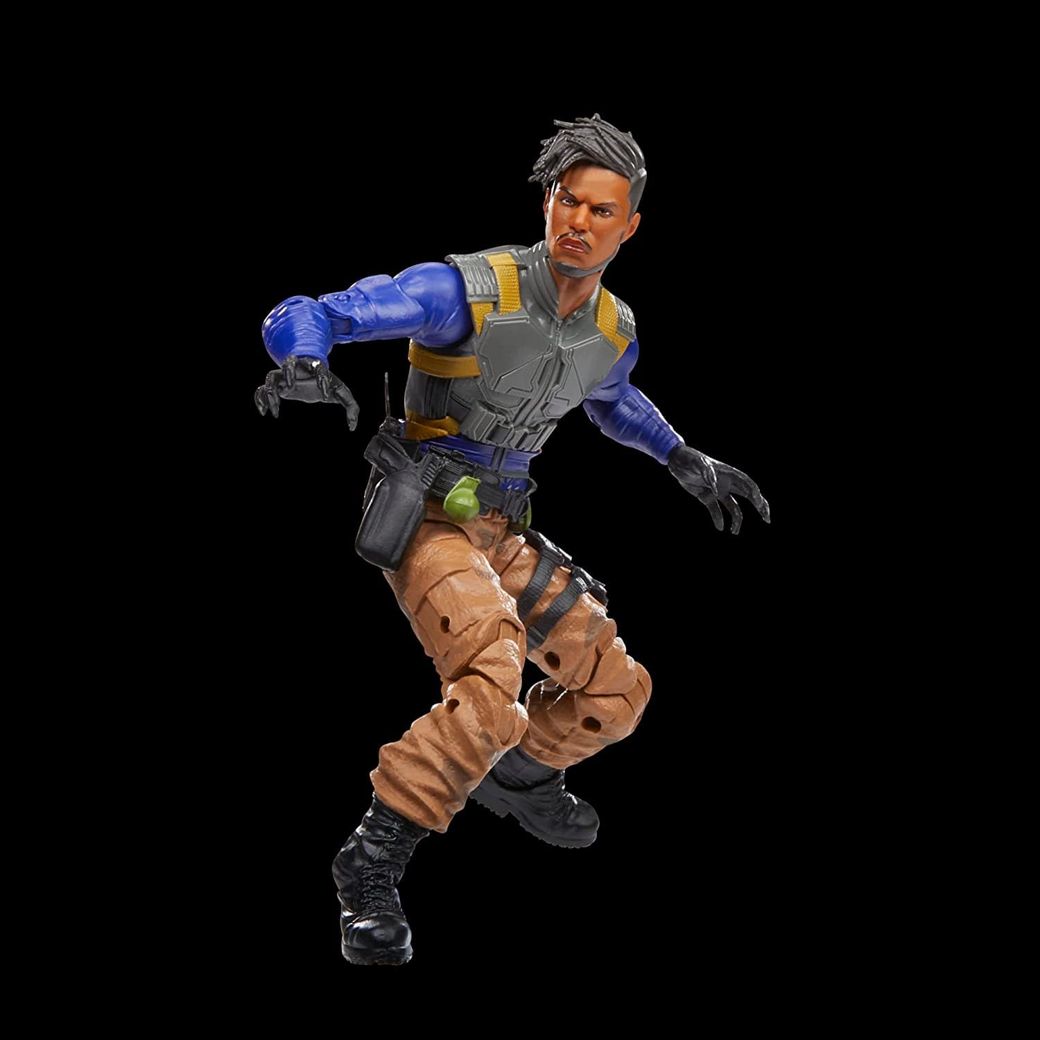 Action Figure Marvel Legends Killmonger 6 Pollici, Ispirata A Black Panther, Con Maschera E Armi