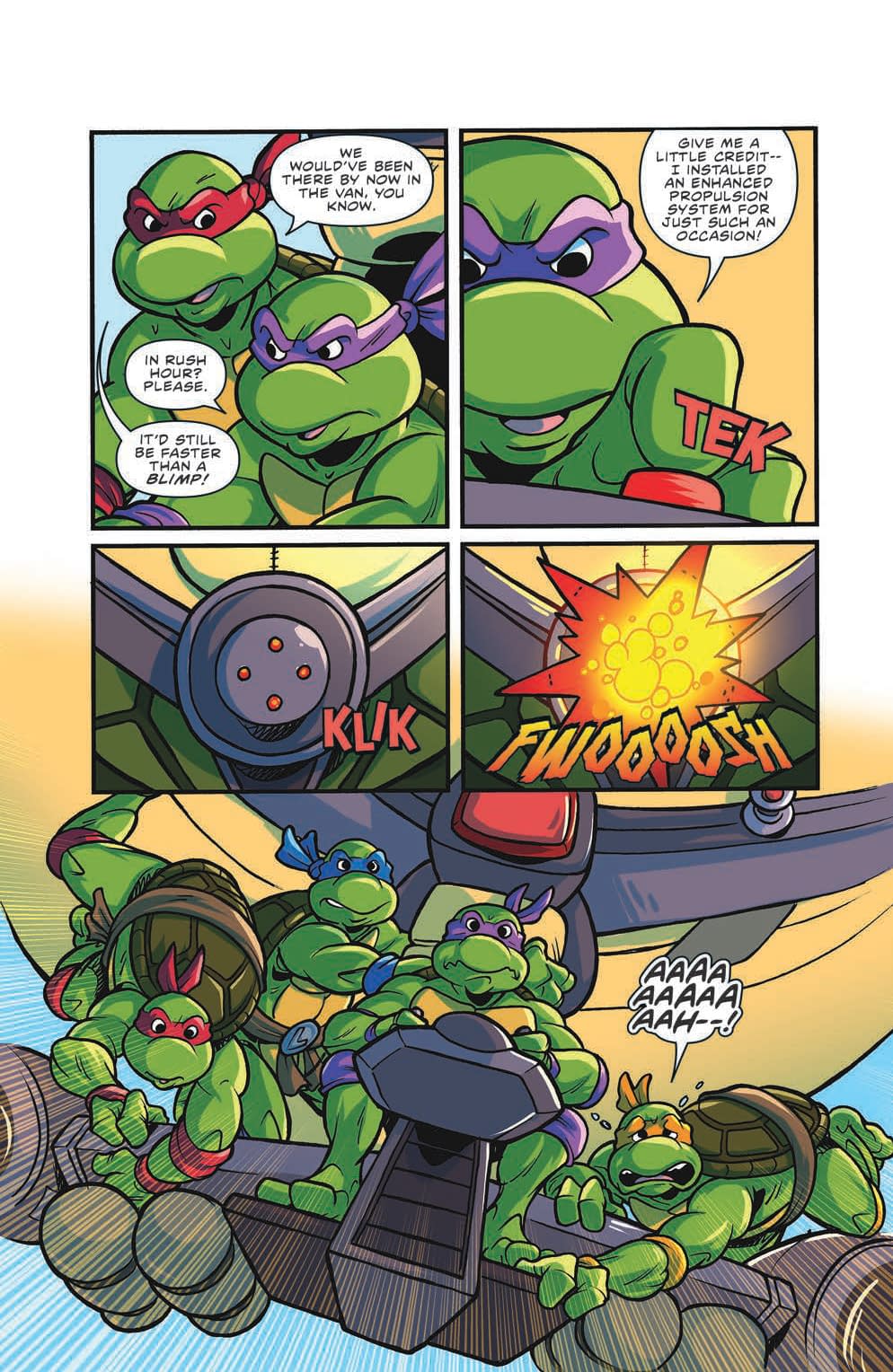 Teenage Mutant Ninja Turtles: Saturday Morning Adventures #2 Preview: