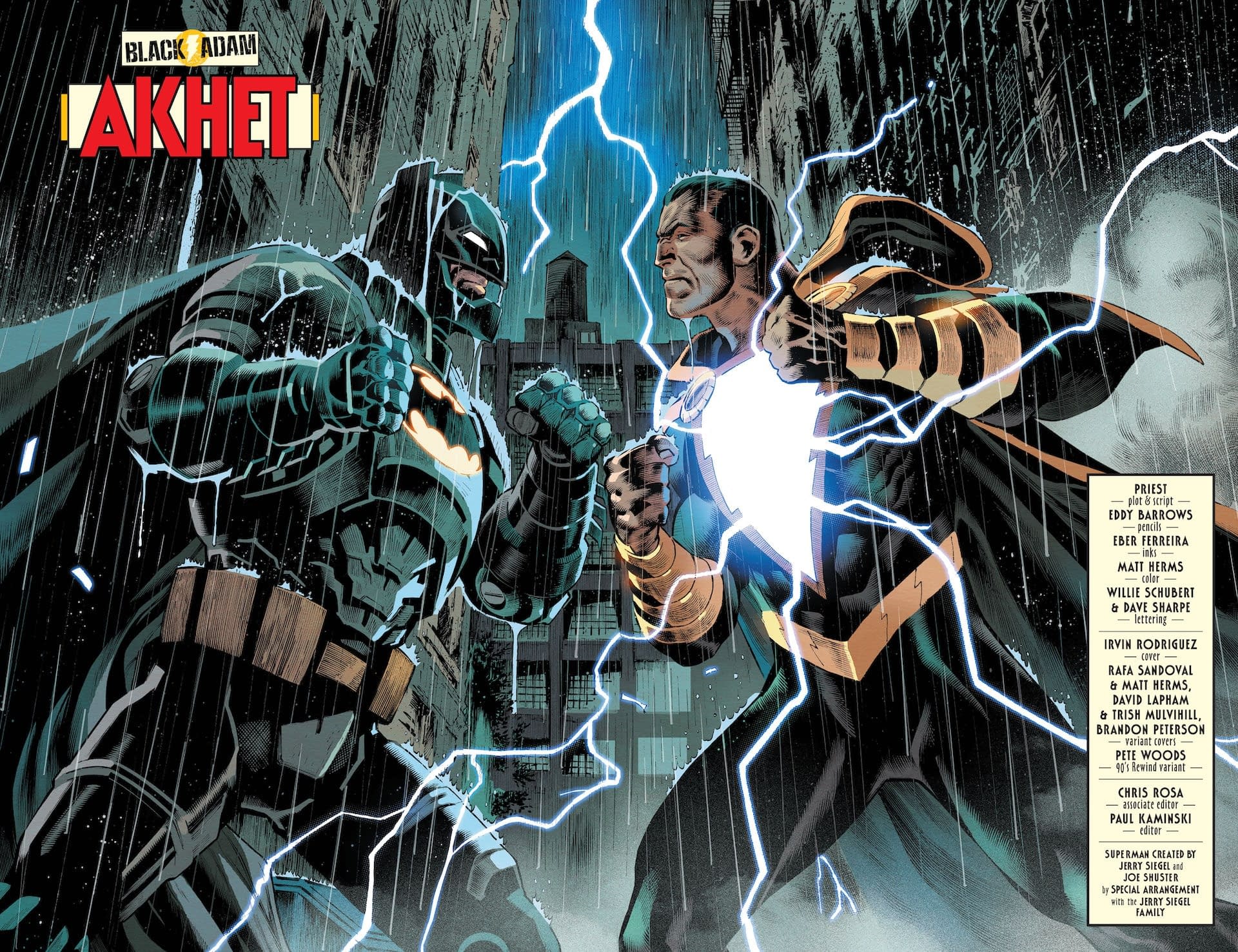 Black Adam #6 Preview: Adam vs. Batman, Dawn of Justice