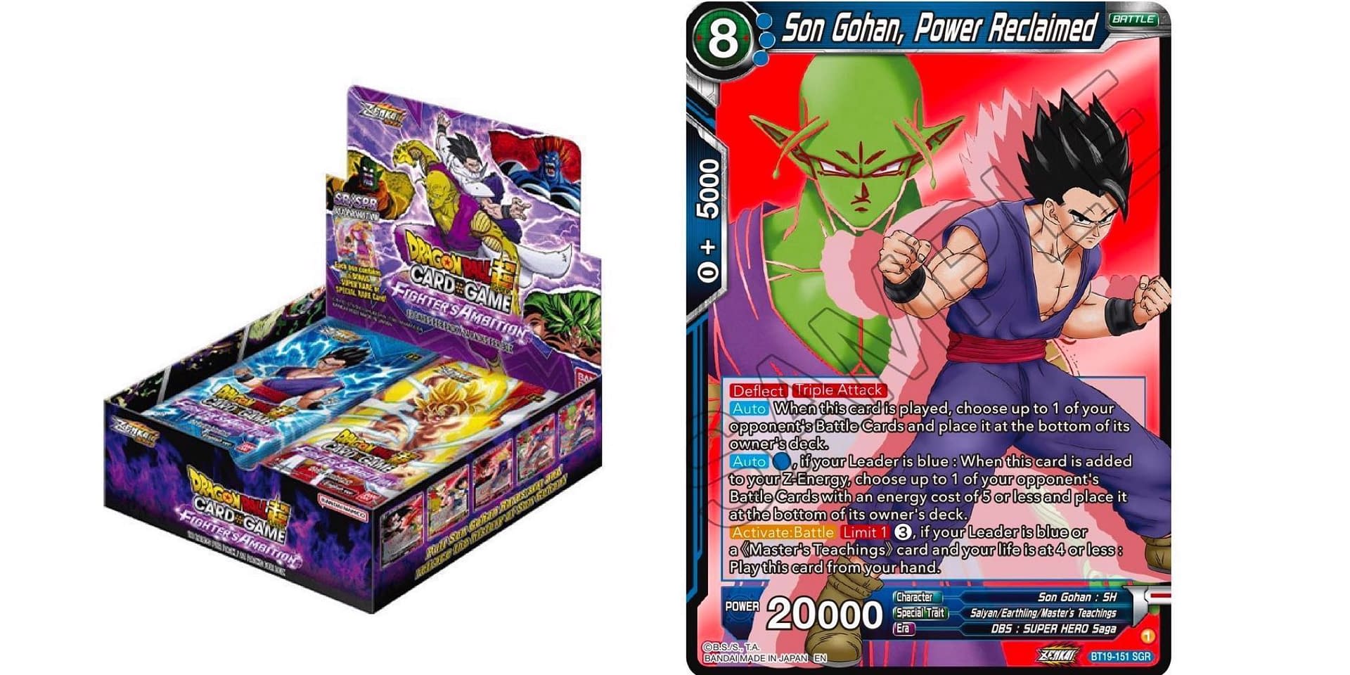 Son Gohan, Confronting Invasion - Dragonball Super TCG