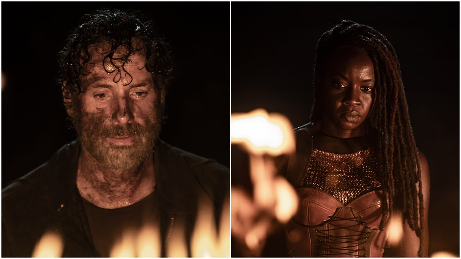 The Walking Dead: Gurira, Lincoln Begin Rick/Michonne Series Filming