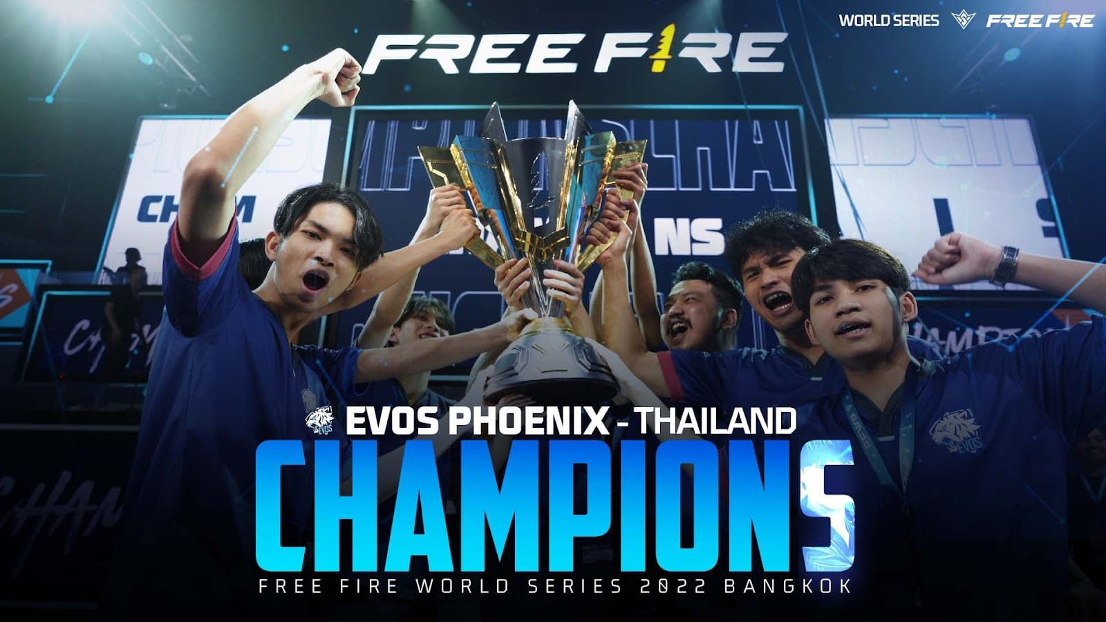 Evos Phoenix vence o Free Fire World Series 2022 Bangkok e vira bicampeã da  competição