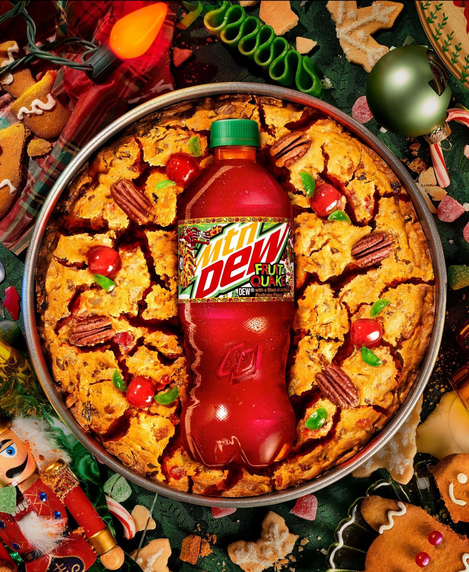 Mtn Dew's Capture the Holiday Season in a Bottle with Fruit Quake