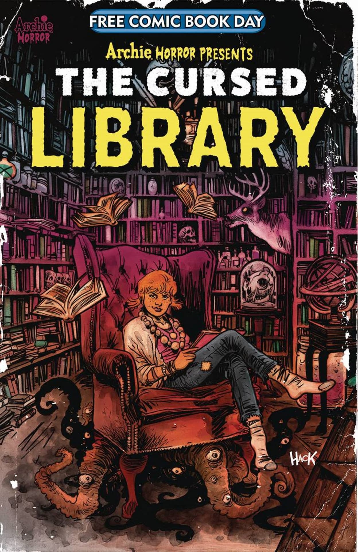 FCBD 2023 ARCHIE HORROR PRESENTS CURSED LIBRARY