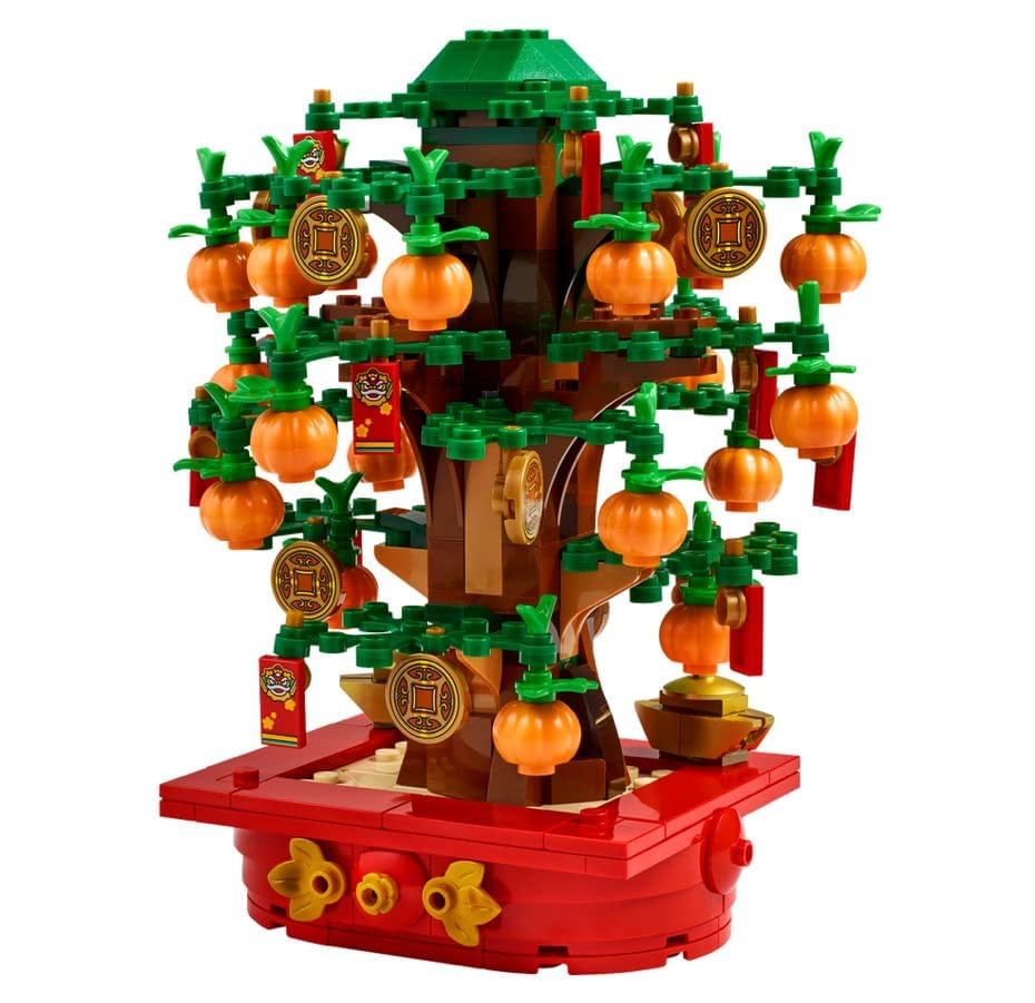 Build Prosperity and Good Luck with LEGO's Money Tree Set