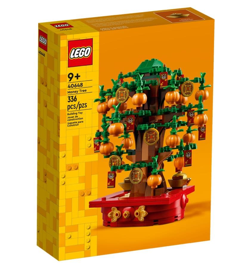 Build Prosperity and Good Luck with LEGO's Money Tree Set