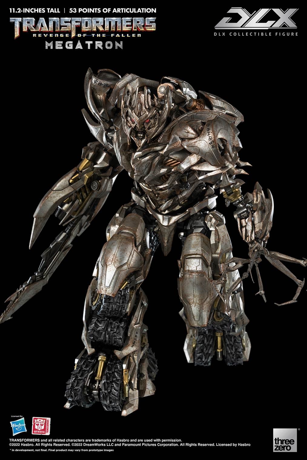 Megatron Wants War with threezero's Transformers DLX Series 
