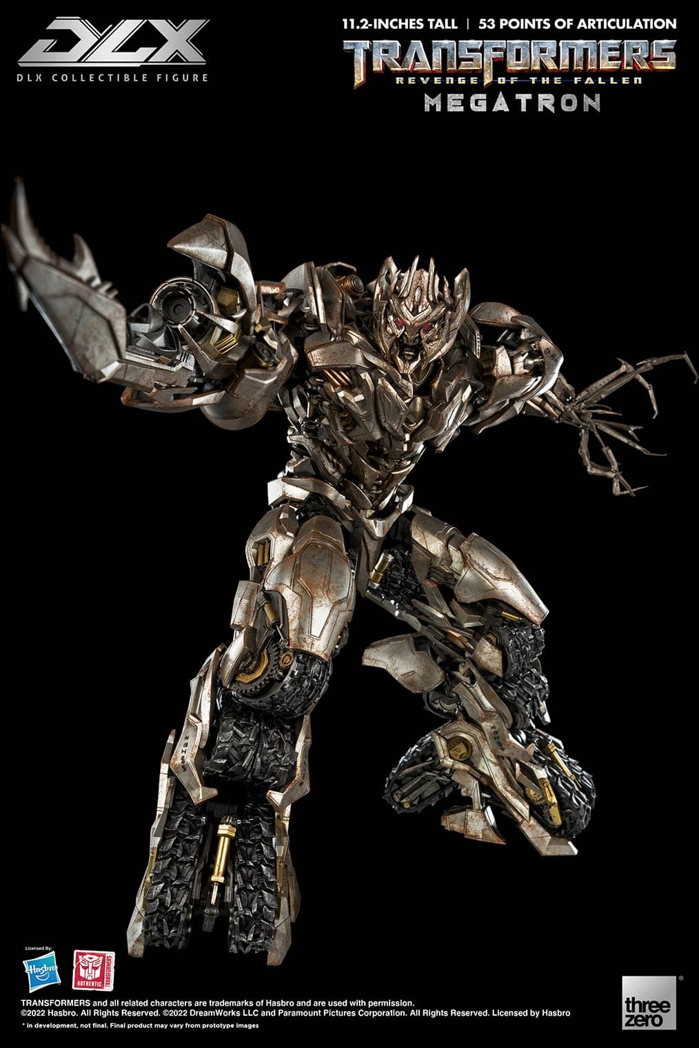 Megatron Wants War with threezero's Transformers DLX Series 