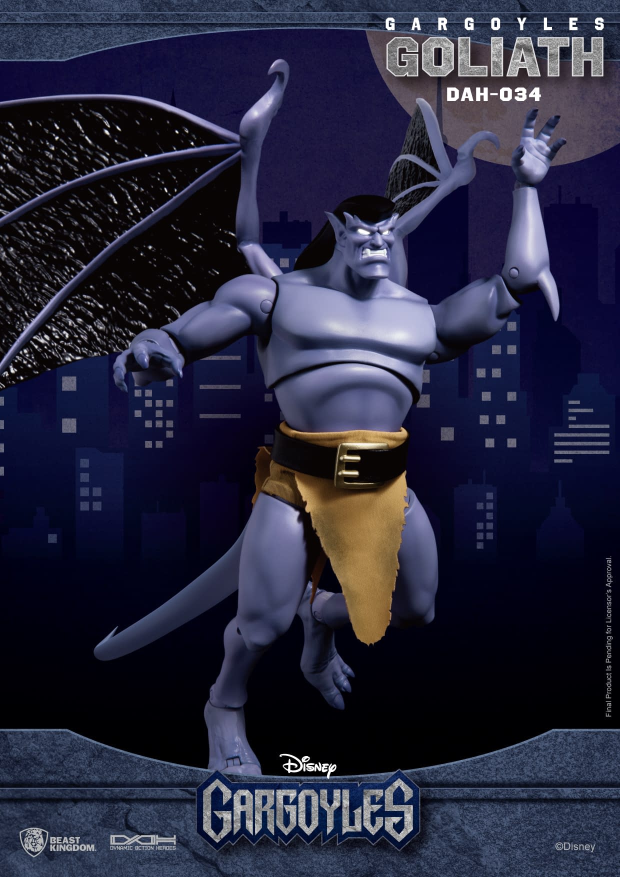 Disney's Gargoyles Comes to Beast Kingdom with DAH Goliath Release