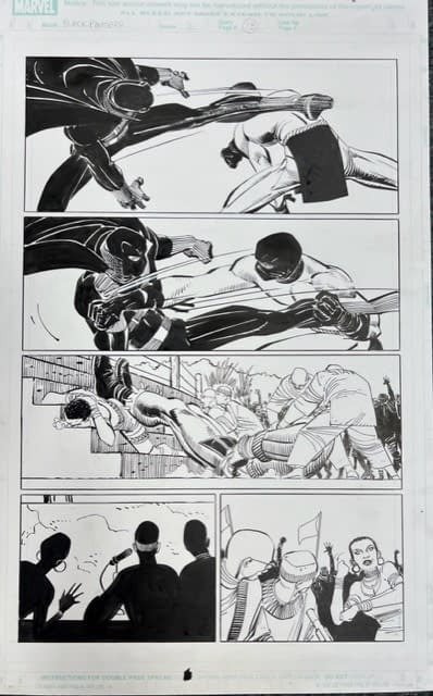 Original Art From Shuri's First Black Panther At Auction Tomorrow
