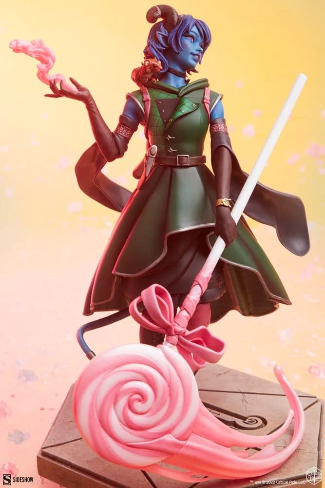 Critical Role Jester Mighty Nein Statue Revealed by Sideshow 