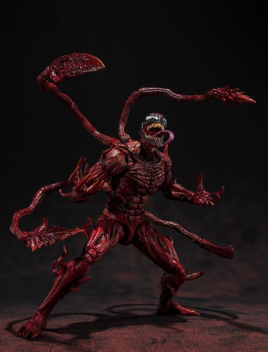 Tamashii Nations Unleashes Carnage with New Venom Figuarts Debut 